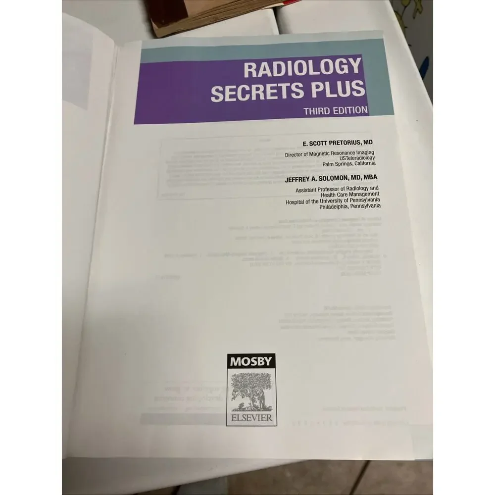 Radiology Secrets Plus by Pretorius, E. Scott; Solomon, Jeffrey A. - Picture 3 of 5